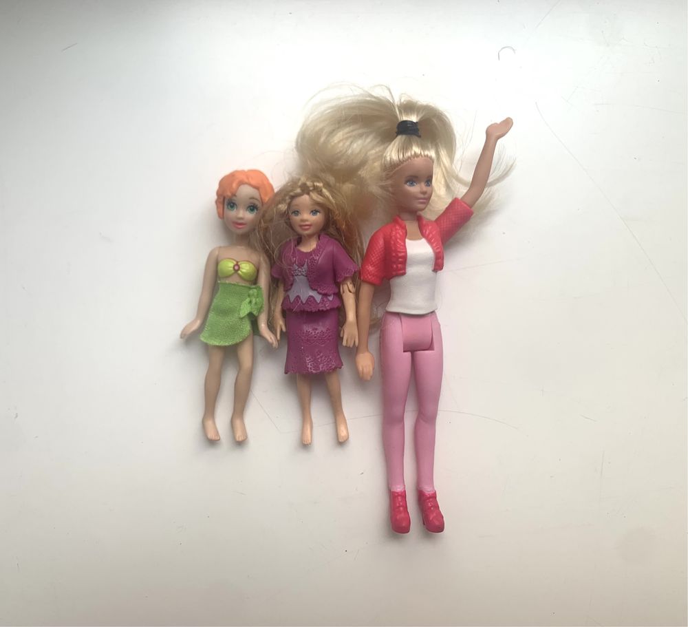 Zestaw malutkich lalek barbie mattel laleczki mini