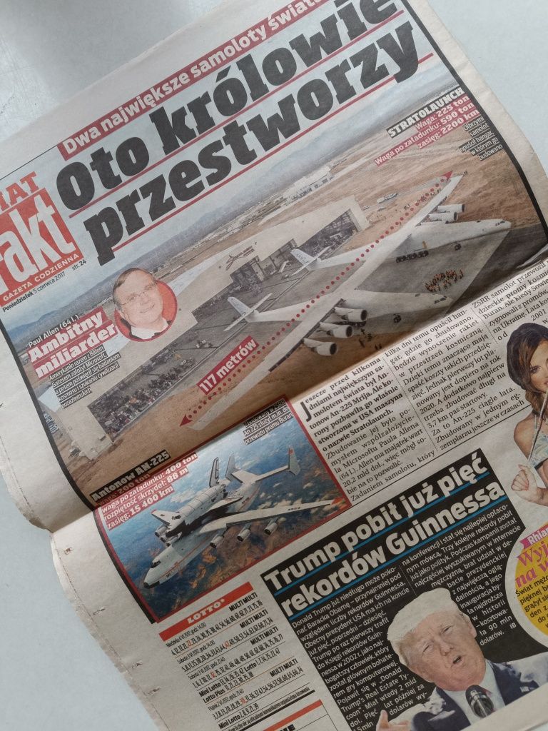 Fakt gazeta codzienna nr 129 z 5 czerwca 2017