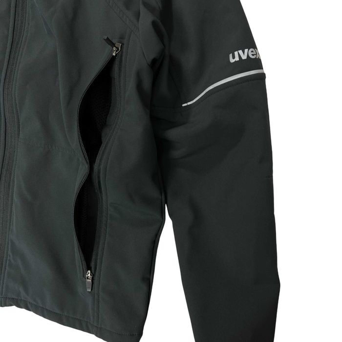 UVEX kurtka męska robocza softshell M czarna rozpinana j. NOWA