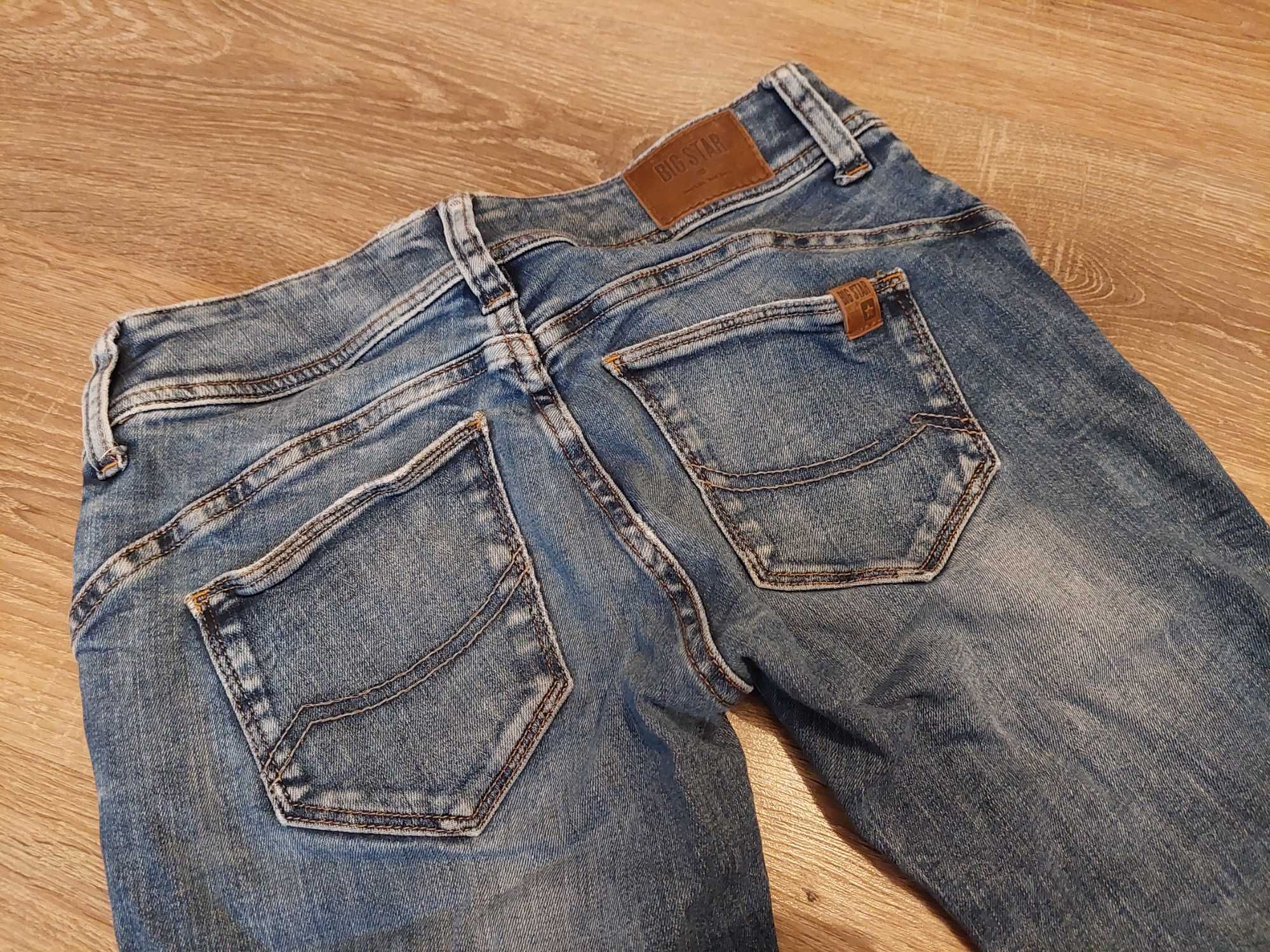 BIG STAR rozm. S jeans W 25 L 32 spodnie dżins