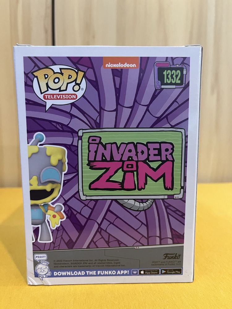 Funko POP! GIR EATING PIZZA, se, 1332, Invader Zim