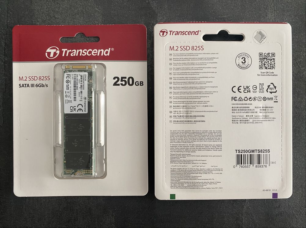 SSD 250Gb 500Gb Kingston Transcend HDD M.2 M2 ССД Накопичувач Диск