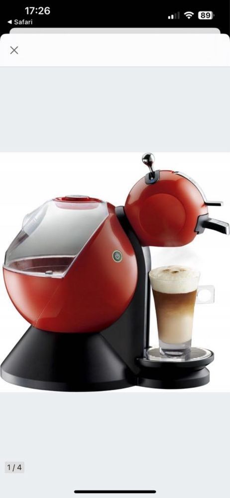 Ekspres wysokociśnieniowy DolceGusto Krups na kapsułki Nescafe