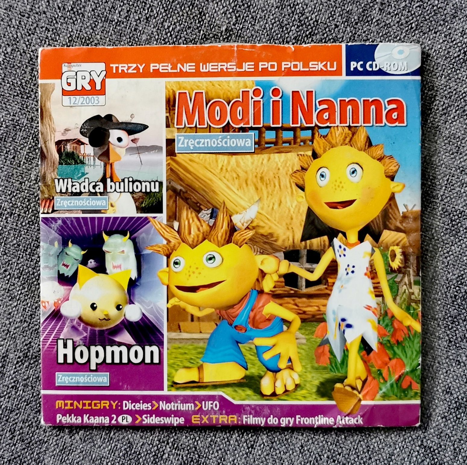 Modi i Nanna: Sprytne Smyki PL + Władca Bulionu PL + Hopmon PL gra PC