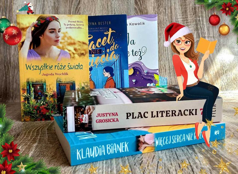 Zestaw 5 książek (literatura kobieca)