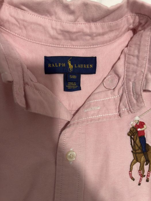 Camisa marca Ralph lauren tamanho 8 anos