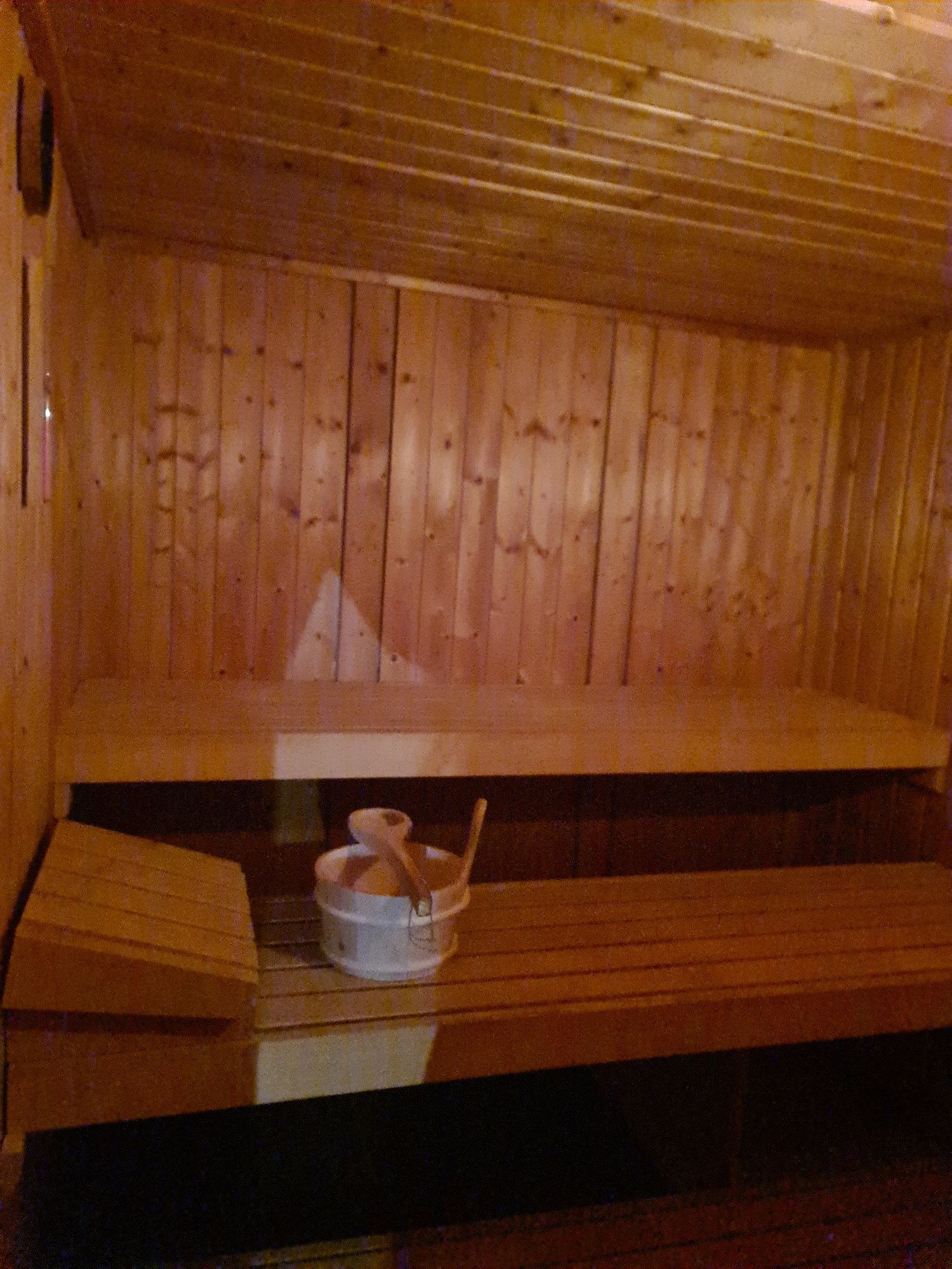 Sauna sucha fińska + sauna infrared 2 sztuki z kabiną prysznicową