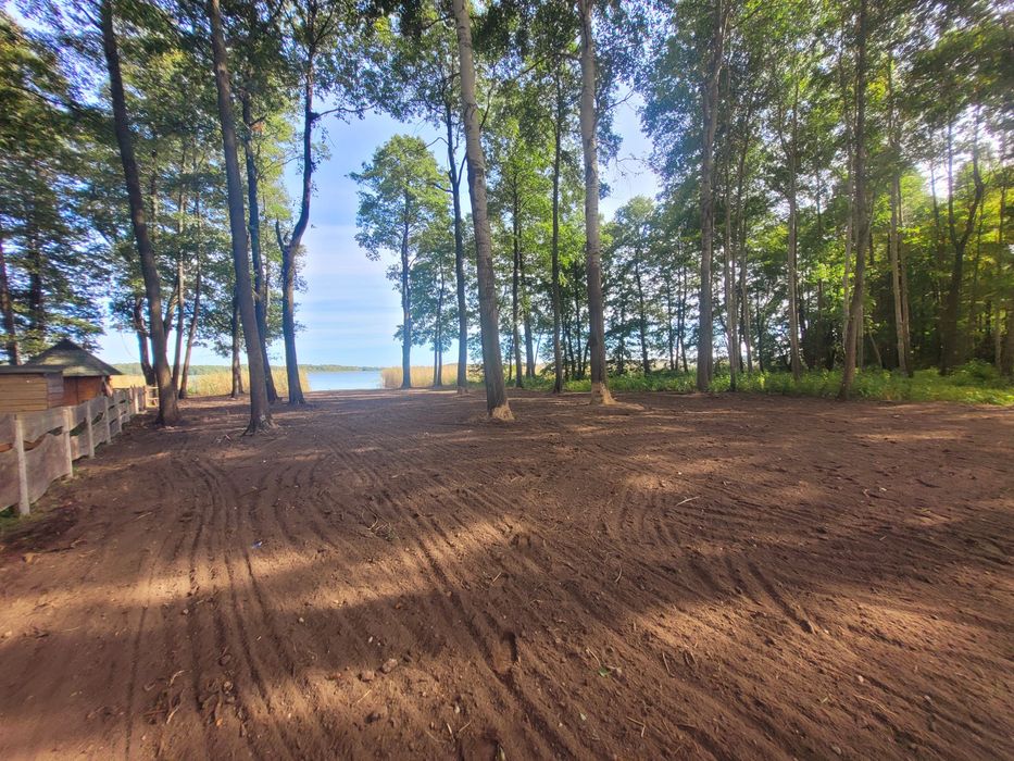 Czyszczenie działek mulczowanie krzaków rekultywacja koparki ziemia