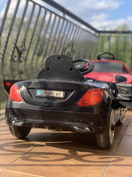 BMW M5 Samochodzik samochód na akumulator dla dzieci czarny