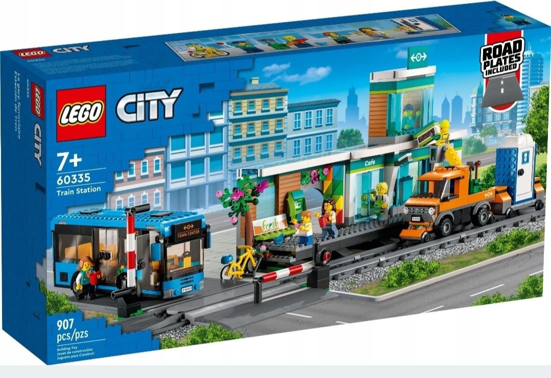 LEGO CITY Dworzec kolejowy 60335 nowe