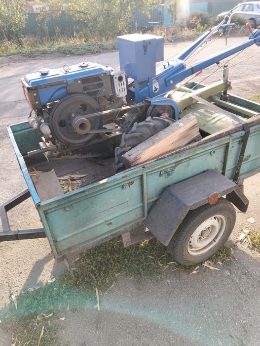 Послуги мотоблока, культивація