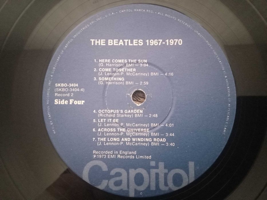 Виниловый альбом The Beatles 1967-1970  (Made in USA)