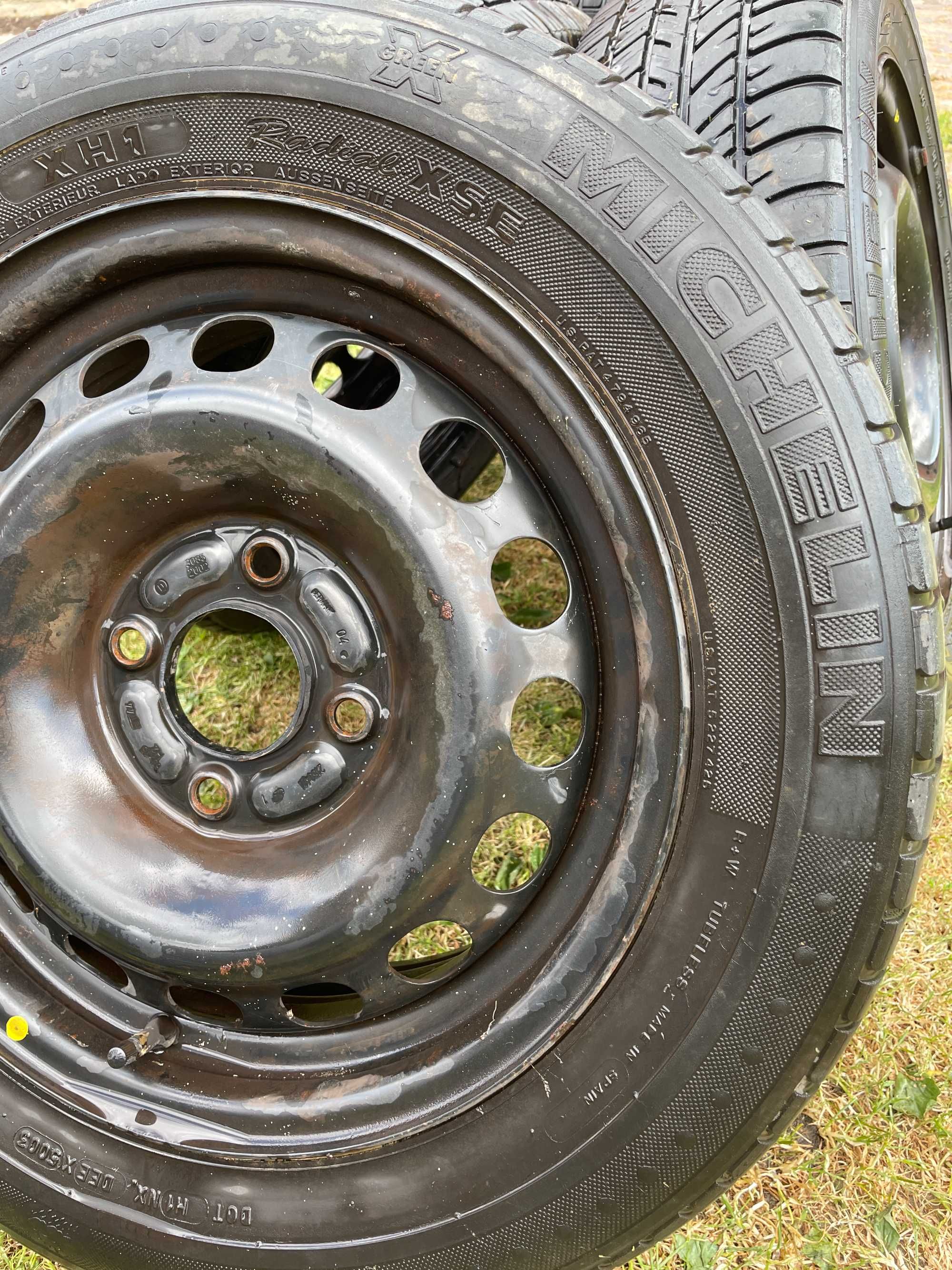 Felgi 4szt. 6Jx15 H2 i opony Michelin 185/60R15 Lato Energy Radial XSE