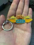 Porta-Chaves Estilo Série "Friends - Central Perk" - Novo, Selado