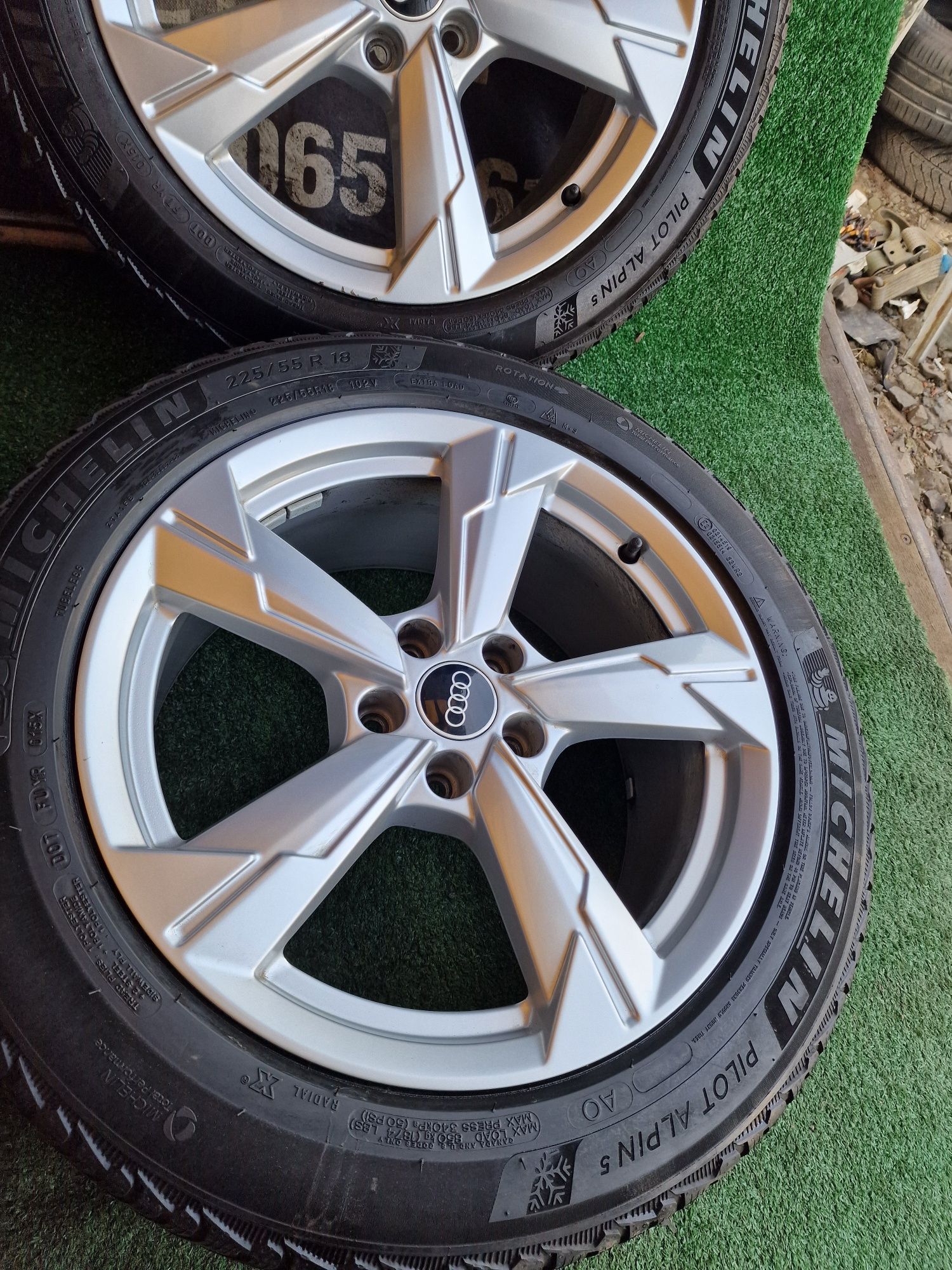 Koła zimowe 18 5×112 Audi A6 C7 C8 A7 A8 Q3 Vv Tiguan Orginał