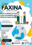 Casal faxina, limpeza Brasileira.