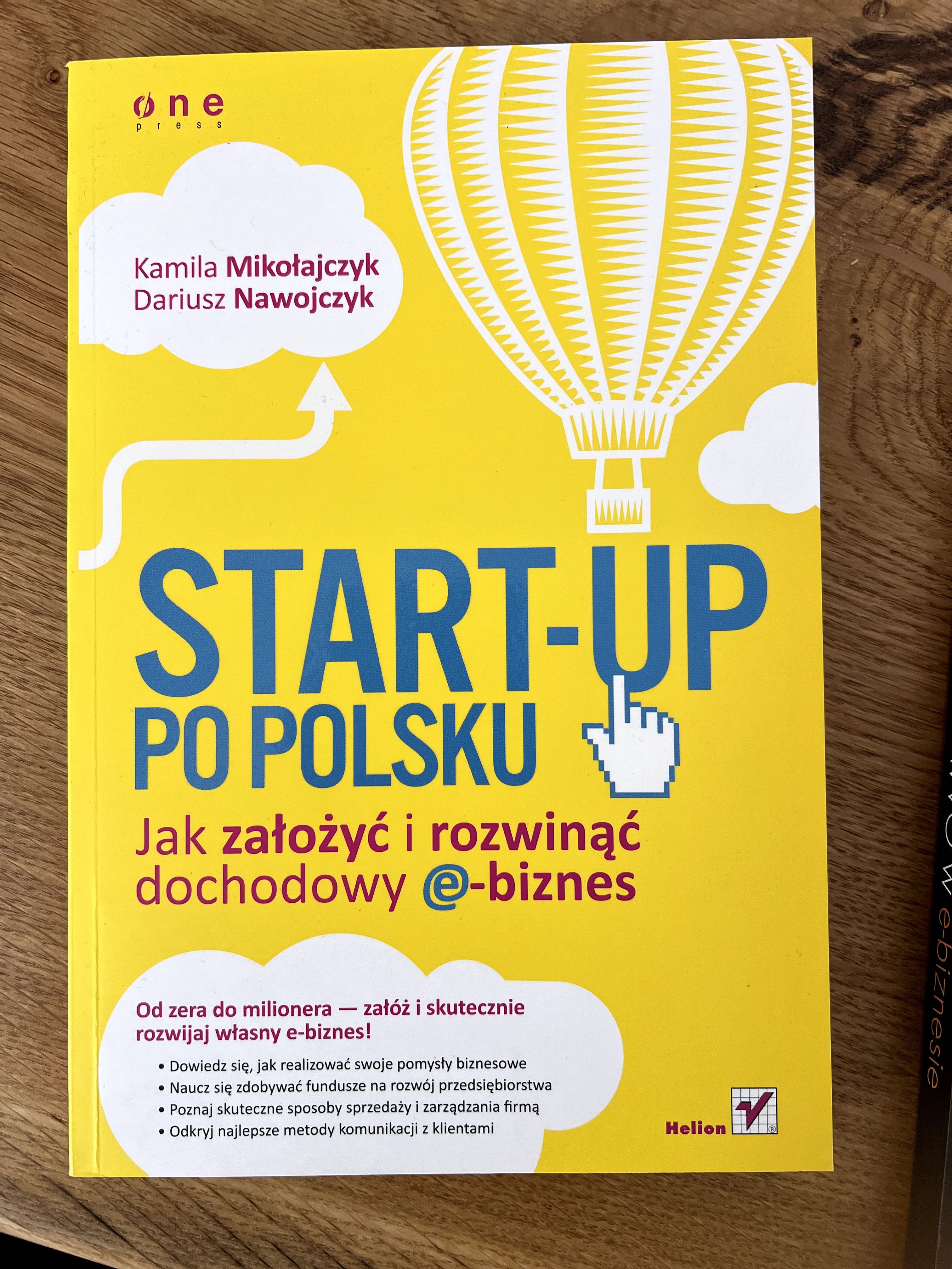 Start-up po polsku - książka nowa