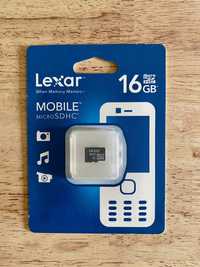 Karta MICRO LEXAR 16 GB- zapakowana- NOWA+ latarka USB gratis