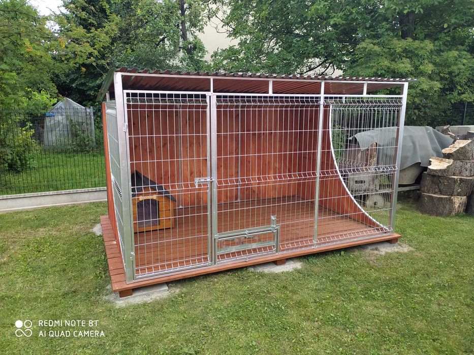 Ocynkowany kojec dla psa zagroda 3x2