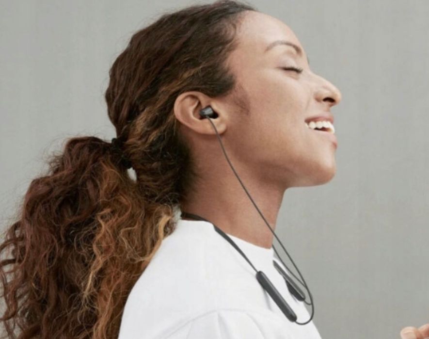 SONY SŁUCHAWKI bezprzewodowe douszne bluetooth 25H pracy