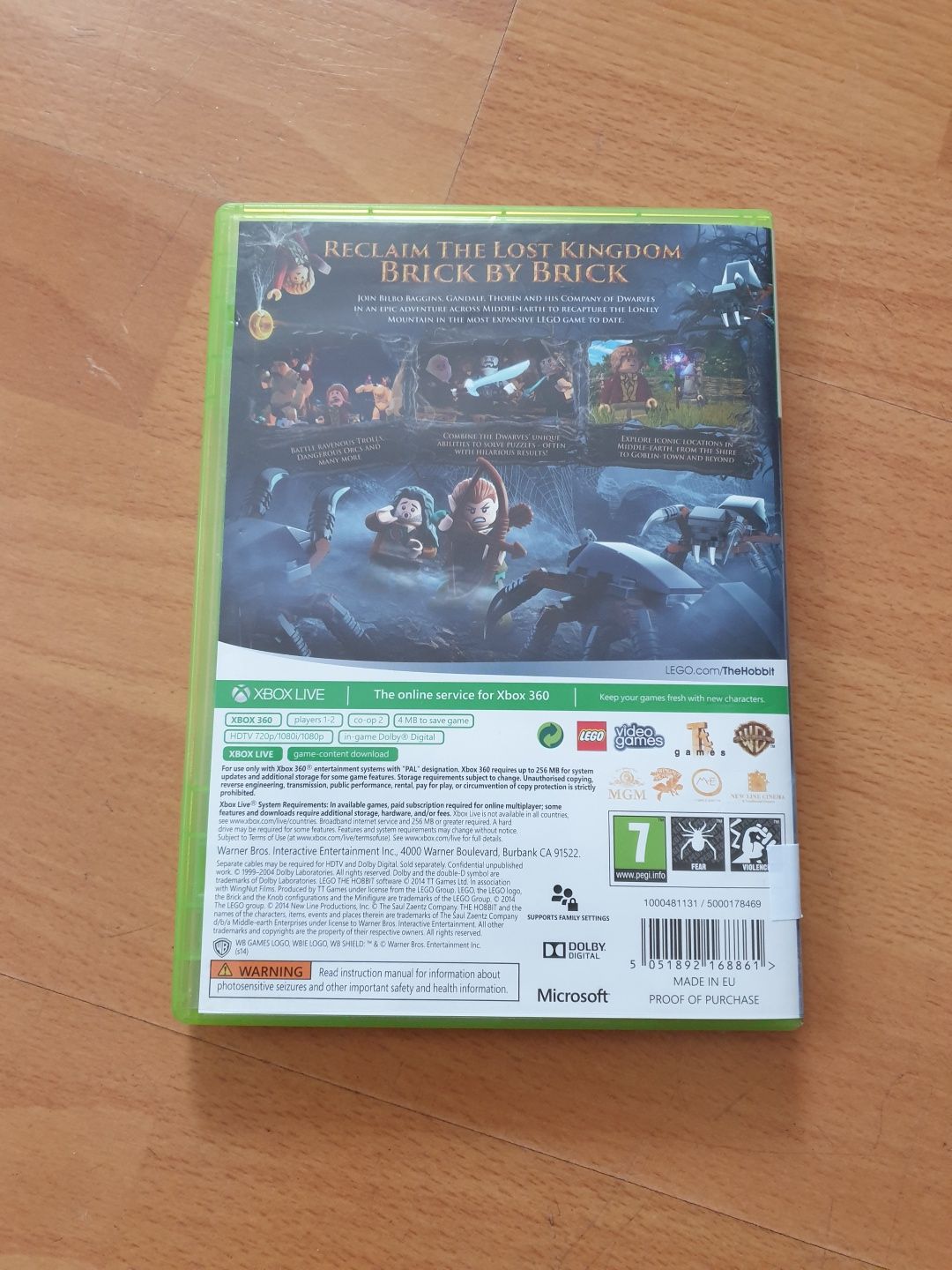 Lego hobbit gra na Xbox 360