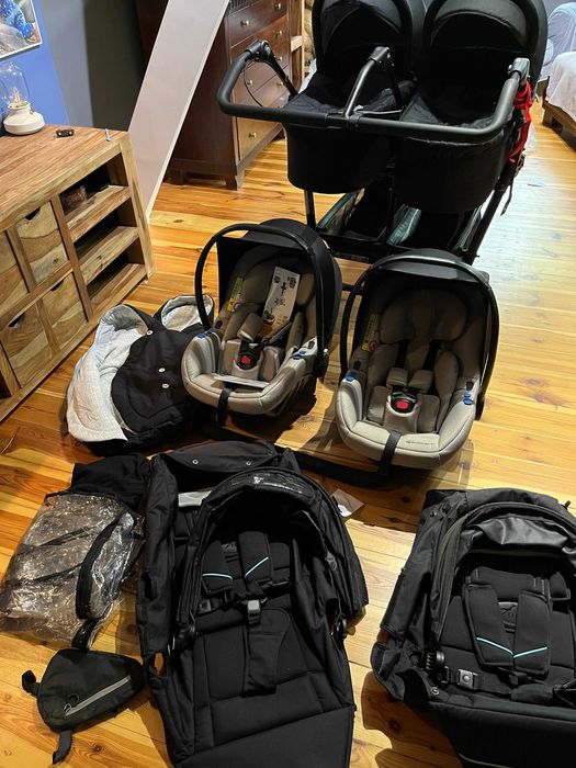 Wózek TFK TWIN TRAIL z DUO X : 3 w1