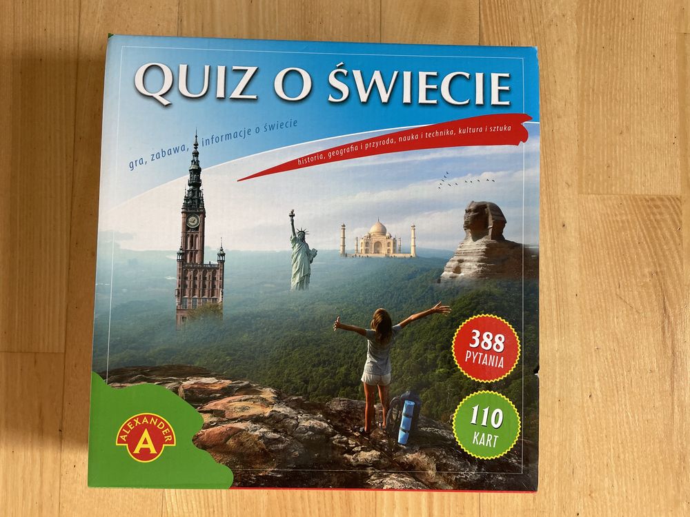 Gra edukacyjna „Quiz o świecie”