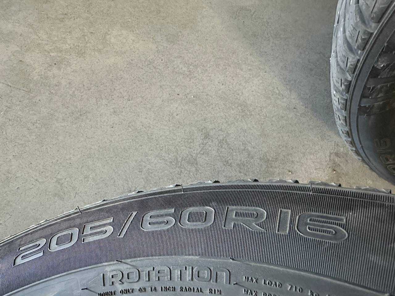 Зимові шини /резина зимняя 205 60 R16 Goodyear +Nokian