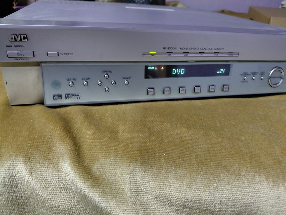 Av ресівер jvc rx e 100 підсилювач 5.1