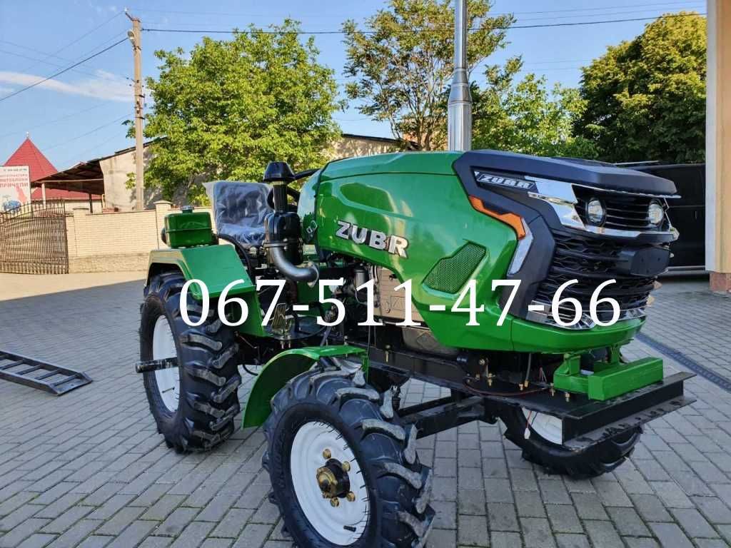 Мототрактор Зубр Z-250 +Фреза +Плуг 2-диск зчеп Доставка БЕЗКОШТОВНА