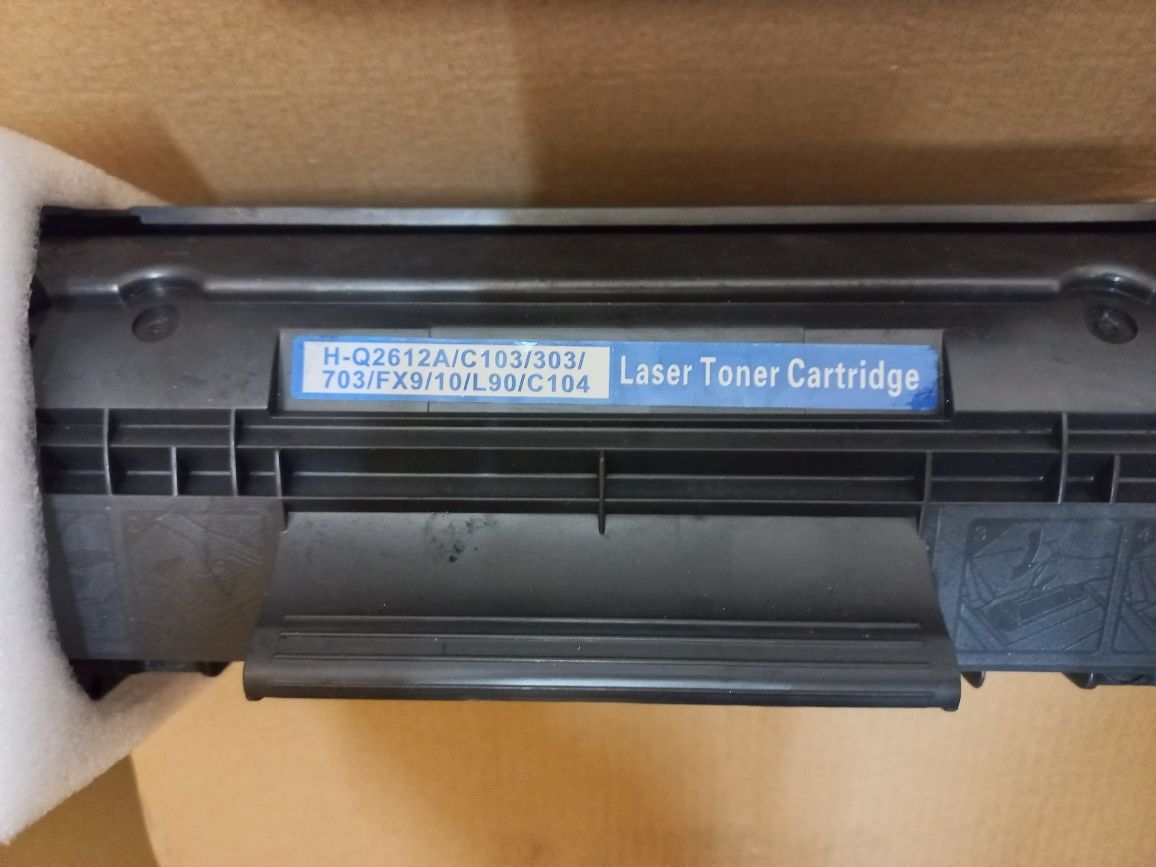 HP LaserJet 1020 toner pusty