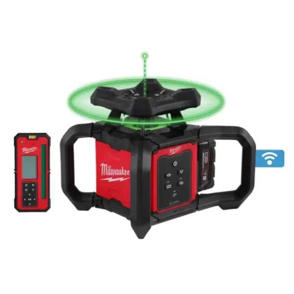Nível Laser Rotativo 300m One-Key M18 Milwaukee M18 RLOHVG300-501C