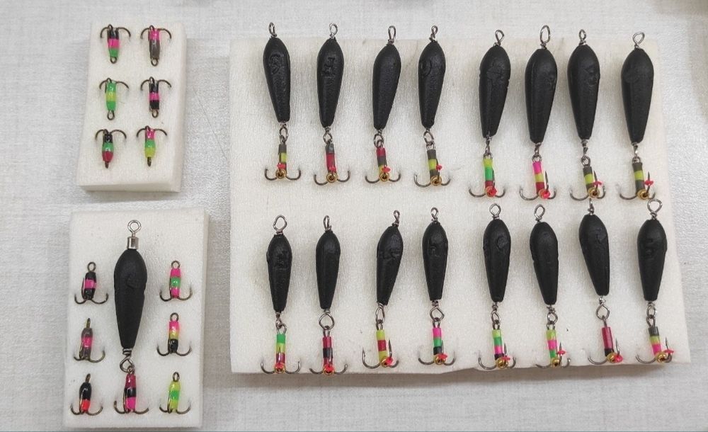 Удочки для зимней рыбалки. Для гирлянды, чёртиков, мормышек