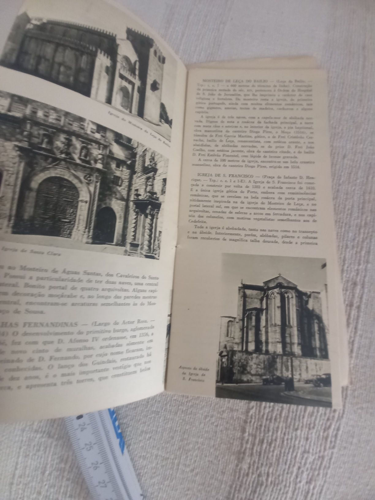 Dois folhetos antigos sobre o Porto cidade
