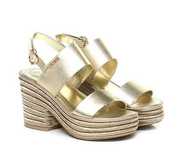 GUESS sandały Złote SKÓRA 38 Nowe