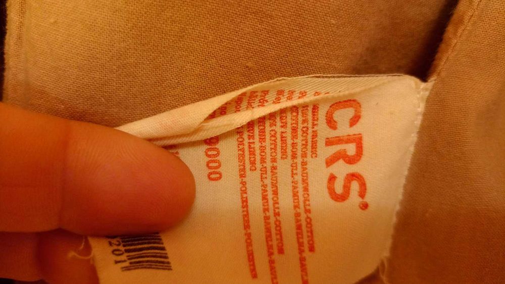 Marynarka sztruksowa męska  CRS (croll) r.M