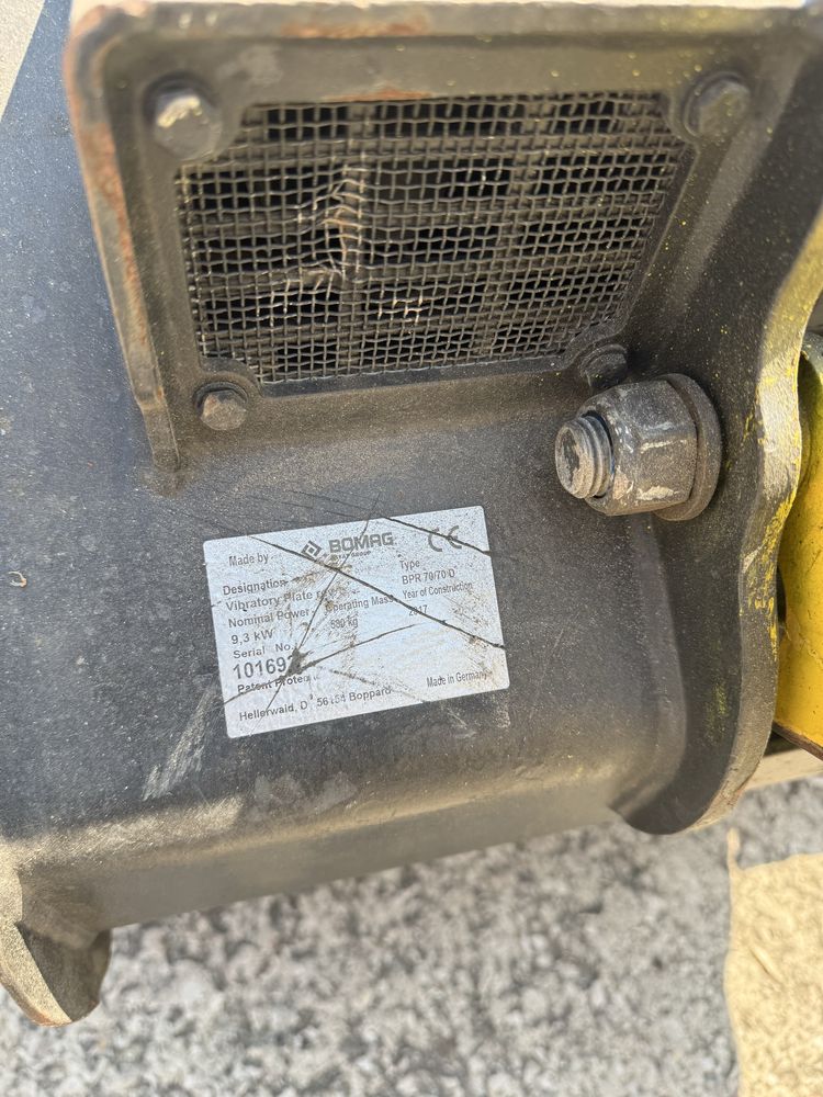 Zagęszczarka rewersyjna Bomag BPR 70/70D 2017rok 1211mth stan bdb