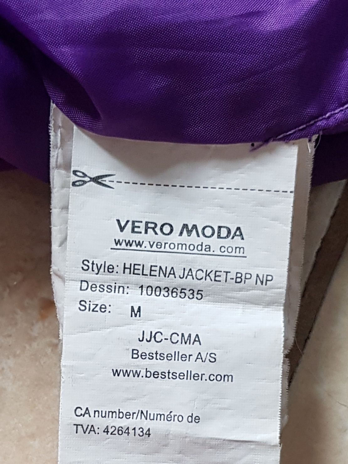 Płaszcz krótki Vero Moda M