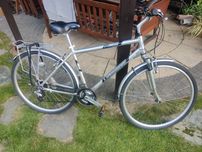 Rower miejski Unibike vision 19", Shimano acera