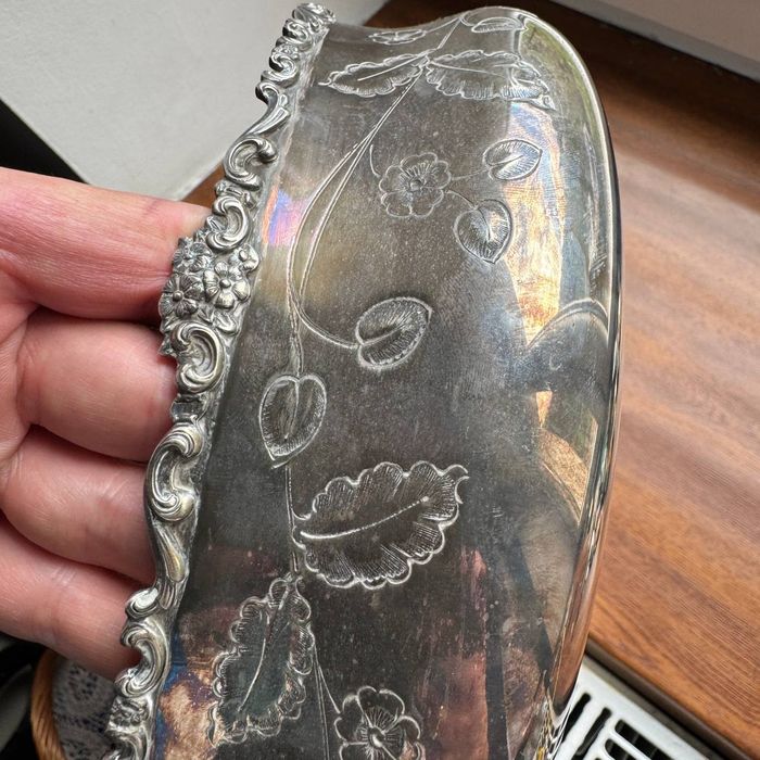 Owocarka/Patera Srebro p.800 Włochy pierwsza połowa XX wieku