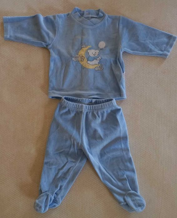 Pijama quente menino 3 meses