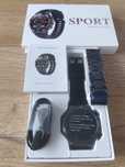 Smartwatch męski czarny 800mAh