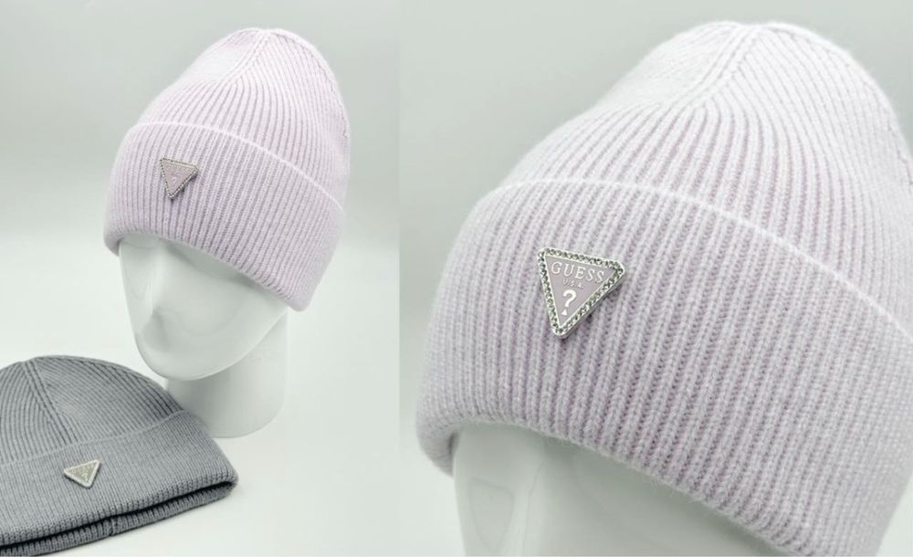 Теплі жіночі шапки Disel || miu miu || Hugo || guess || Loewe