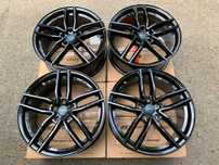 4x alufelgi DEZENT TR black 18"x8" rozstaw 5x112 ET39 AUDI A4 A5 A6 A7