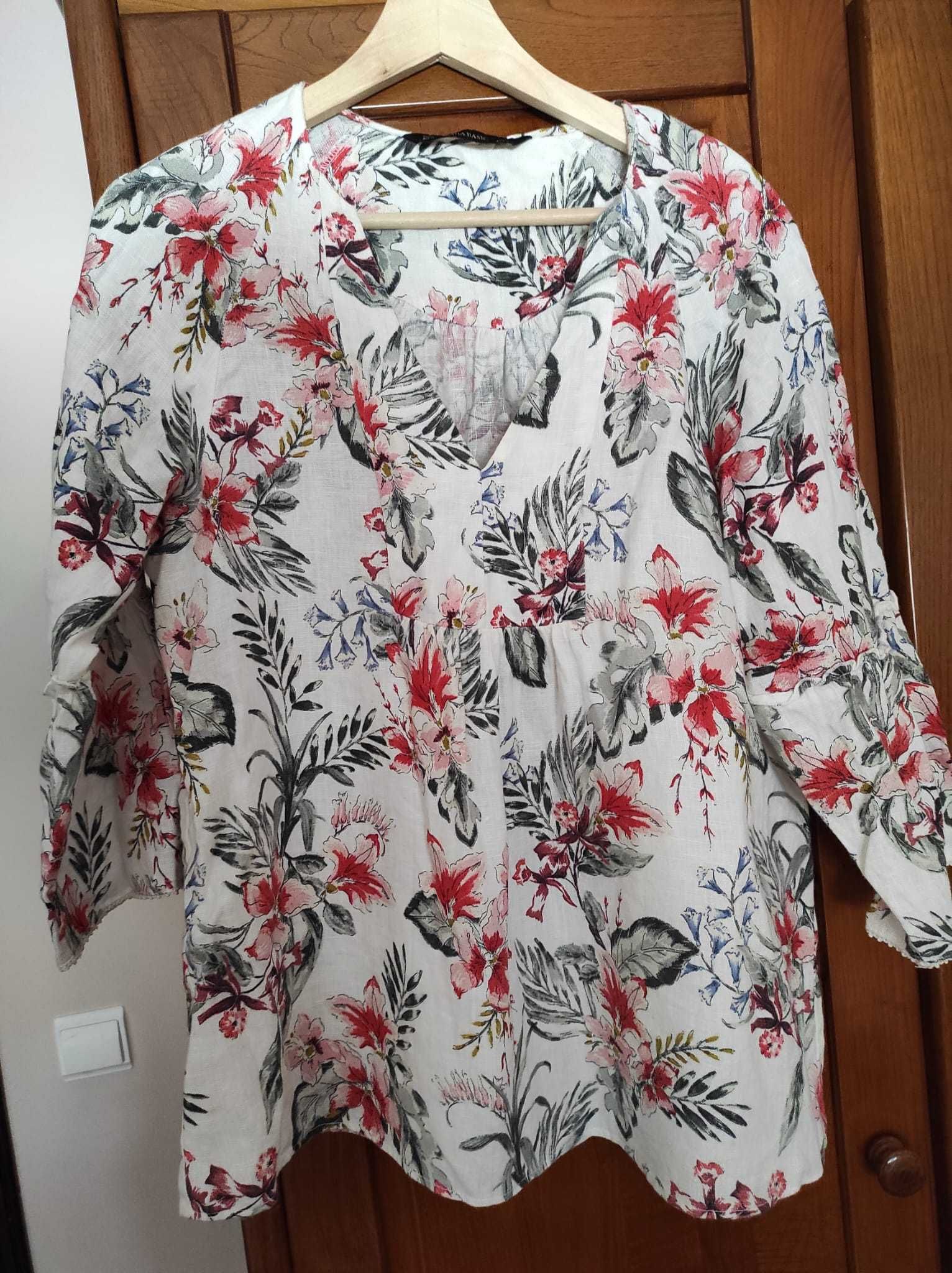 Camisa linho zara