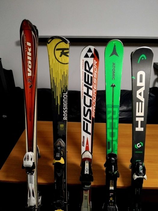 Narty na sprzedaż - 1000 zł za 5 par