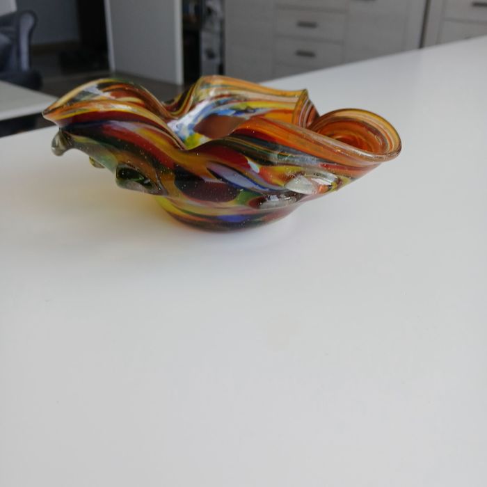 Żadka popielniczka Stanisława Machę PRL. Ząbkowice.