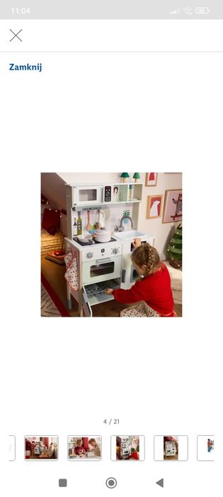 Kuchnia drewniana dziecięca Lidl lupilu Playtive