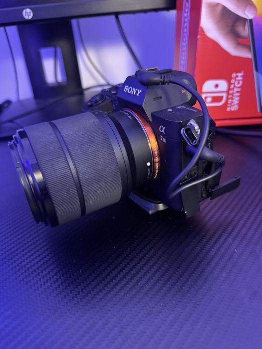 Sony A7 III com Lente