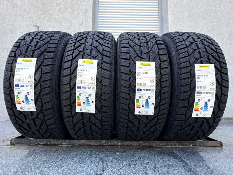 4szt NOWE! zimowe 225/45R17 Kormoran 94V produkcja 2025rok! 5lat gwar